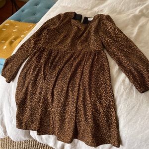 Oak & Fort Small high-bodice dress